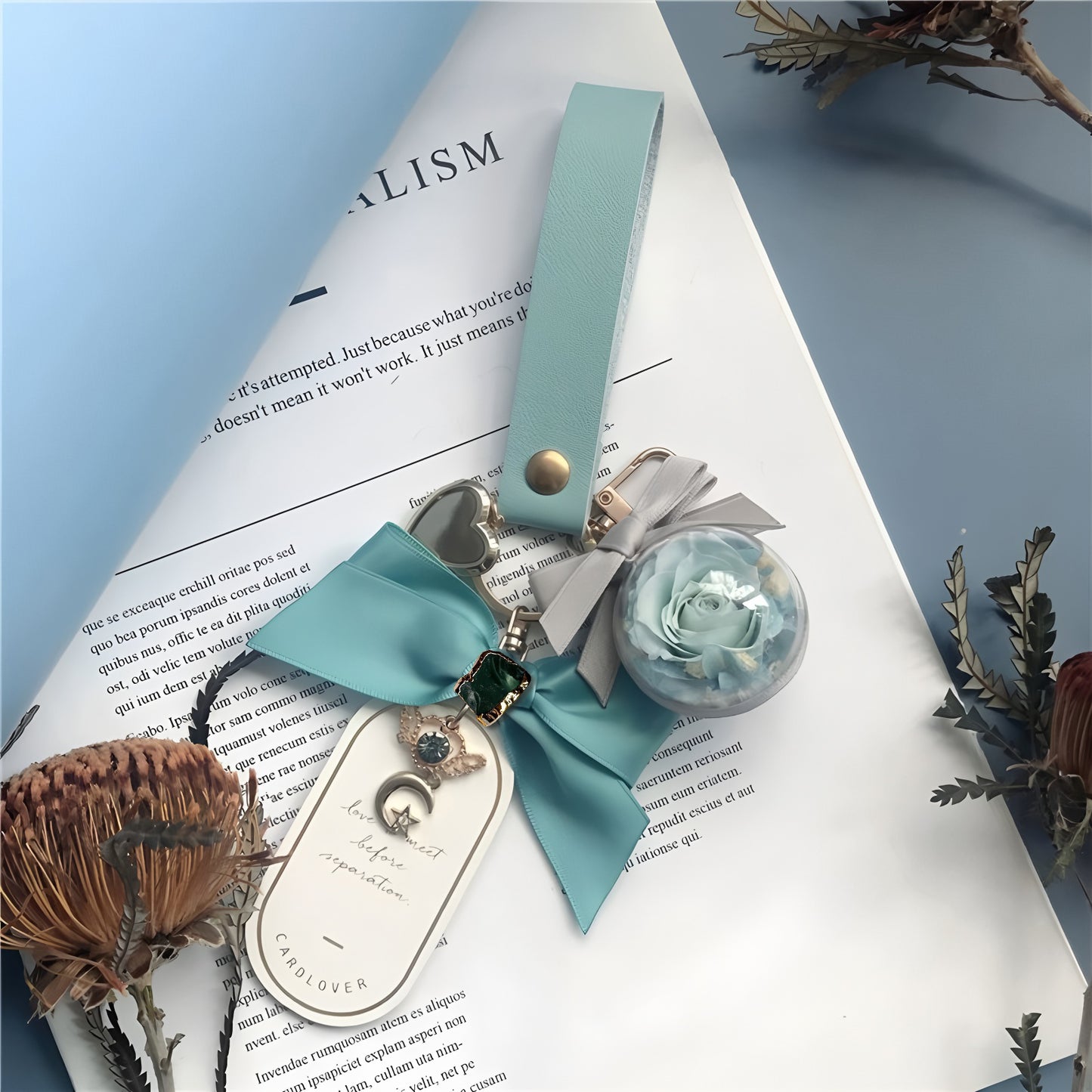 🌟 Zodiac Guardian Series — Personalized Eternal Flower Bag Charms