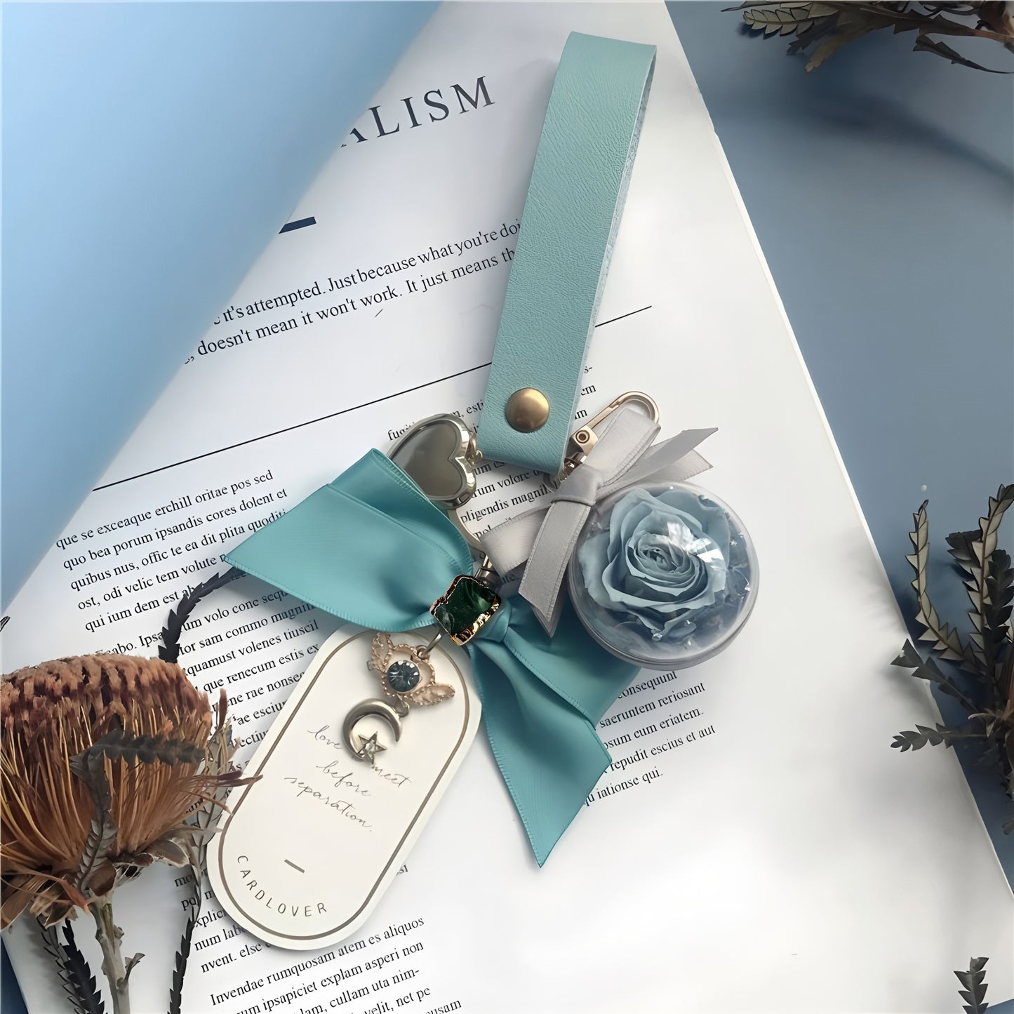 🌟 Zodiac Guardian Series — Personalized Eternal Flower Bag Charms