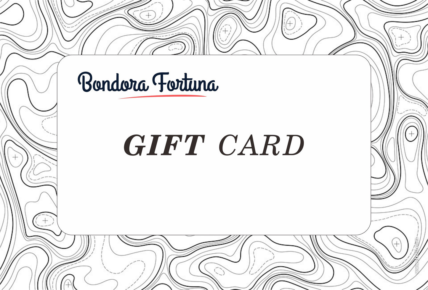 Bondora Fortuna Gift Card with Elegant Design, Perfect for Purchasing Personalized Bag Charms and Feng Shui Accessories, Ideal for Spiritual and Customizable Gifts