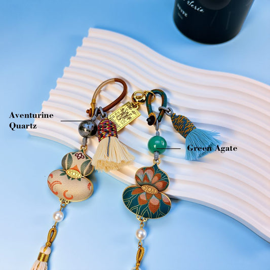 Intangible Cultural Heritage Song Brocade Twelve Constellations Bag Charms