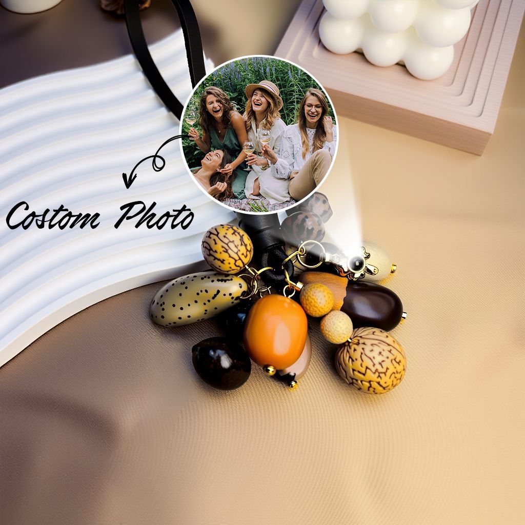 Hand-woven Wish-Fulfilling Pendant Natural Bodhi Tassel Bag Charms